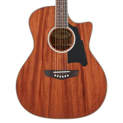 D'Angelico Excel Gramercy Grand Auditorium A/E Guitar Natural Mahogany Open Box image 1