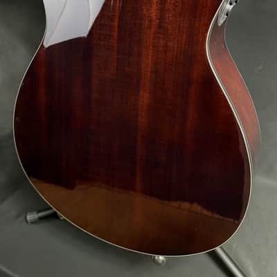 Yamaha TAS1E TransAcoustic Folk Acoustic-Electric Guitar Gloss Natural w/ Soft Case (134) image 12