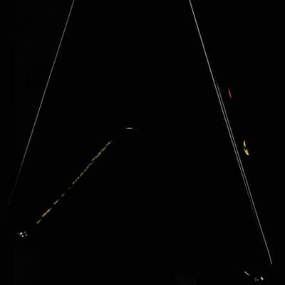 Epiphone Jimi Hendrix "Love Drops" Flying V Ebony (358) image 2