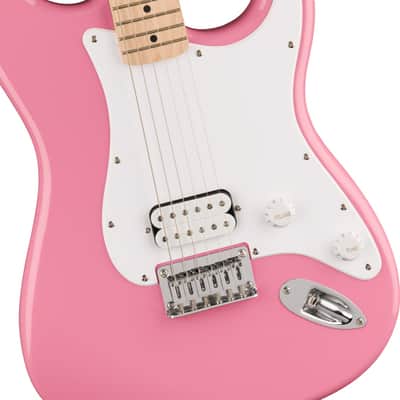Squier Sonic Stratocaster HT H Electric Guitar, Flash Pink image 5
