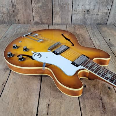 Epiphone Riviera E360TD 1969 w/ Original Case - Sunburst image 9