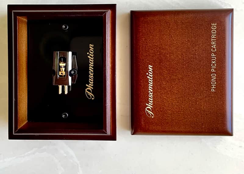 Phasemation PP-1000 MC Phono Cartridge, DLC Body, 6N OFC Coil, Line contact Diamond on Boron Cantilever image 1