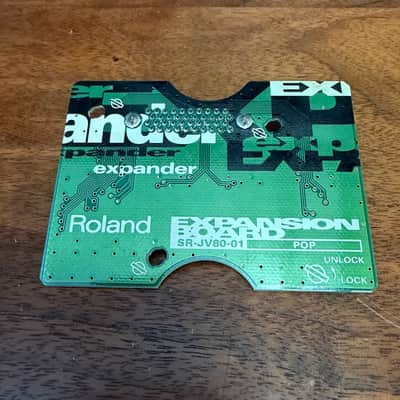 Roland SR-JV80-01 Pop Expansion Board RECAPPED image 1