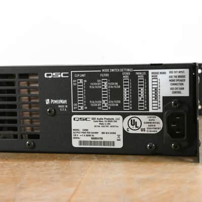QSC CX502 2-Channel Power Amplifier CG012F7 image 5