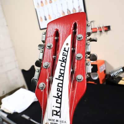 1982 Rickenbacker 620/12 String Electric Guitar Red image 19