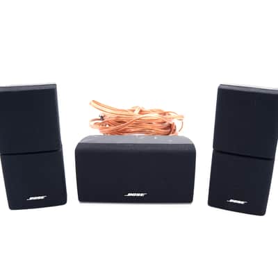 Bose Acoustimass Double Cube Speakers & Horizontal Center Channel - 3 Piece Set image 2