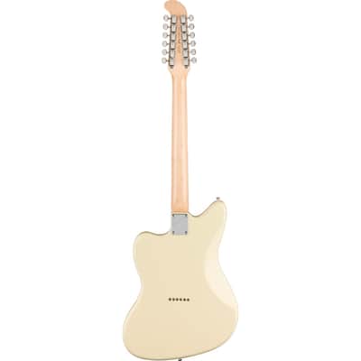 Squier Paranormal Series Jazzmaster XII Electric Guitar Olympic White image 4