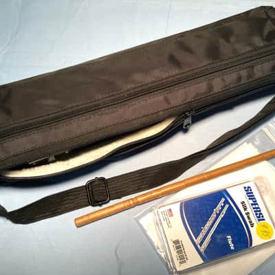 Jupiter Intermediate Flute w/Solid Silver Head-Model 611R-Overhauled-Bright Tone! image 11