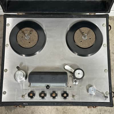 Ampex 351-2 Reel To Reel Transport Magnetic Tape Recorder w/ Original Case image 3