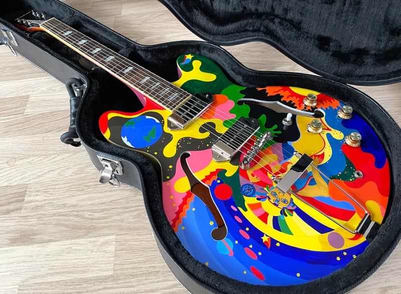 TPP Beatles "Apple Boutique" Custom Epiphone Casino Tribute image 1