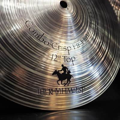 PAiSTe USED ​​Signature The Paiste Line Combo Crisp HiHat ''Rhythmatist'' pair [Top:940g/Bottom:1120g] image 5