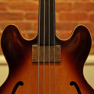 Gibson EB-2 Modified Fretless Bass, 60's Vintage image 16