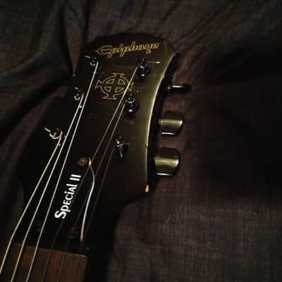 Epiphone Les Paul Special II Goth 2004 Gothic Black image 2