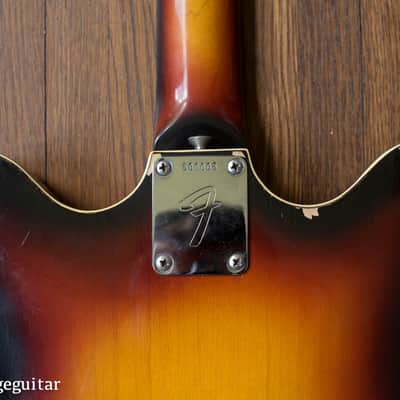 Fender pre-Coronado I (Aztec, Fantasy) 1965 Sunburst Neck image 17