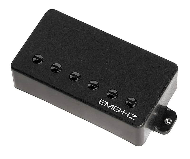 EMG FH2 Bridge Pickup (solder style) - Floyd Rose Spacing Black image 1