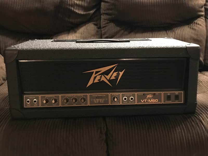 Peavey VTM60 Amp Head w/Shuguang Peavey Super 7s Preamp Tubes (Made In USA 1987) image 1