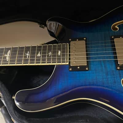 NEW OLD STOCK! 2022 PRS SE Hollowbody II Electric Guitar - Faded Blue Burst - Authorized Dealer - 10566 image 6