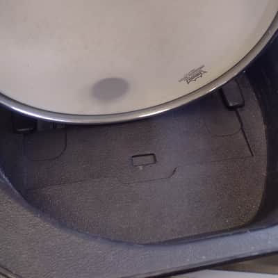Ludwig 404 Acrolite 5x14" 8-Lug Aluminum Sare with blue/olive badgeare Drum with Black/White Badge 1994 - 2012 - Black Galaxy image 7