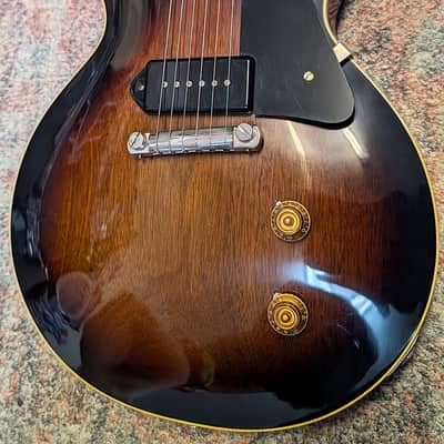 2024 (1of5) Gibson Custom Shop Les Paul "Senior" 1954 Reissue Mahogany Top Single P90 - Vintage Sunburst image 2