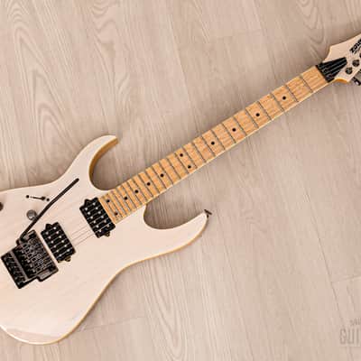 2017 Ibanez Prestige RG652AHML Left-Handed Antique White Blonde, Near-Mint w/ Case image 12