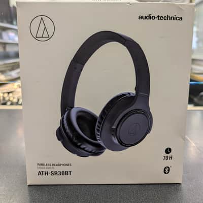 Audio-Technica ATH-SR30BT Bluetooth Headphones Black Open Box 70 Hour Battery image 7