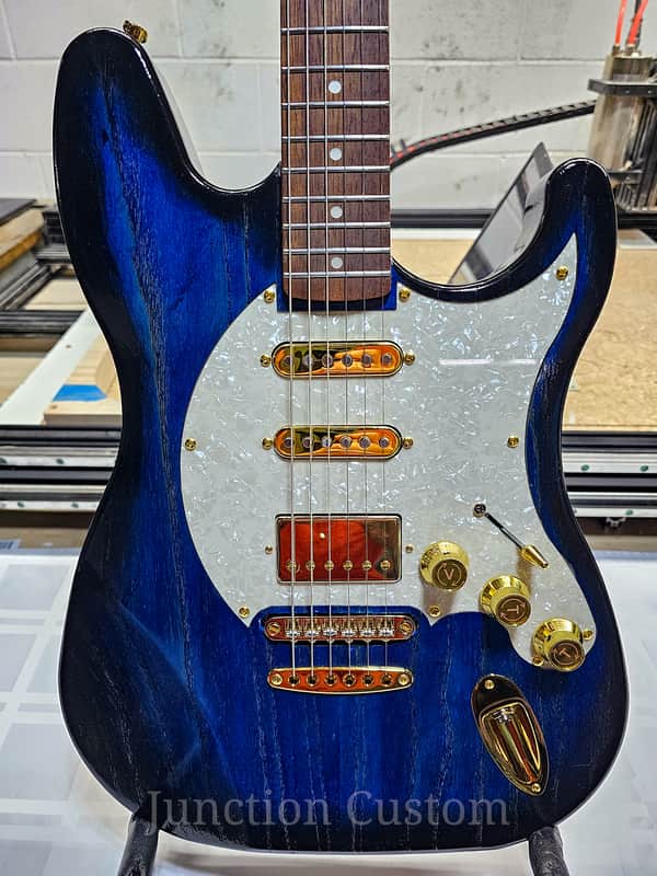 Junction Custom J-Caster HSS 2024 - Translucent Blue image 1