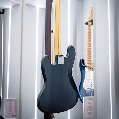 Immagine Fender Japan LTD Hybrid II J BASS Raw Ash RW BLK - 9
