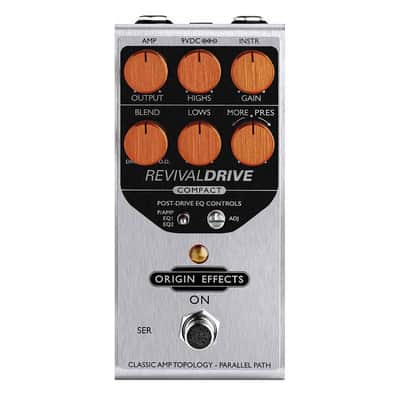 Origin Effects Revival Drive Compact Overdrive Pedal OEX-0001-00 image 1
