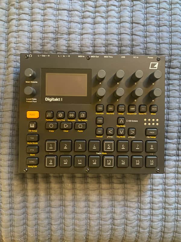 Elektron Digitakt II 2024 - Present - Black image 1