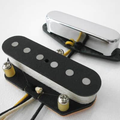 HOT Telecaster A4 Pickups SET Vintage Tele Guitar Classic Nocaster Broadcaster Bridge & Neck Q image 1