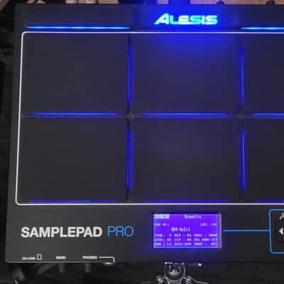 Alesis SamplePad Pro 8-Pad Percussion and Sample-Triggering Instrument 2016-Black image 1