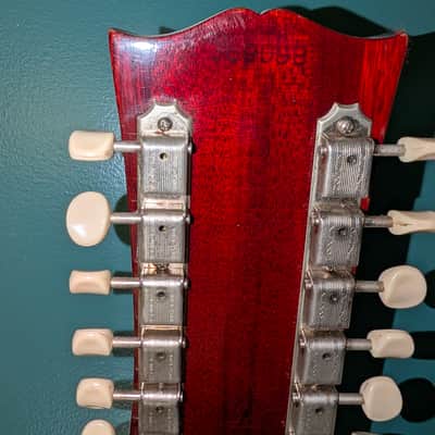Gibson B-25 1966 - Cherryburst, Sunburst image 21