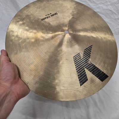 1980s Zildjian IAK 15" Dark Crash Cymbal - Traditional (C020-C2) image 2