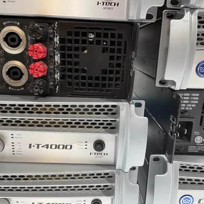 Crown I-Tech 4000 Professional 2-Channel Power Amplifier (LOT OF 4) THS image 7