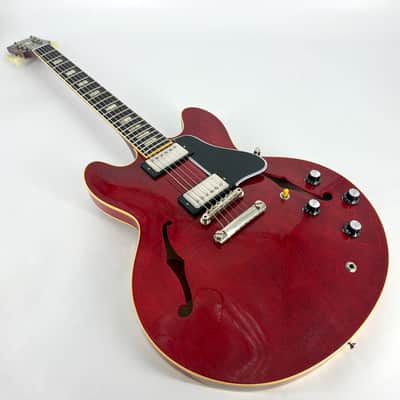 2022 Gibson Custom Murphy Lab 1964 ES-335 Ultra Light Aged - Sixties Cherry image 13