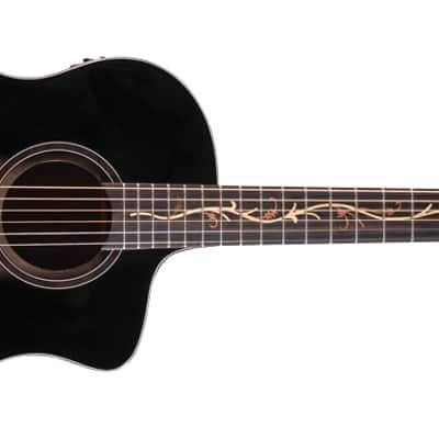 Washburn Bella Tono Vite S9V, Charcoal Burst Gloss, Studio, New, BTS9VCECH-D image 2