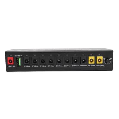Mosky MPT-10 Guitar Effect Pedal Power Supply 10 Isolated DC Outputs/ 5V USB Out image 6
