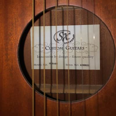 SX Baby travel acoustic guitar image 10
