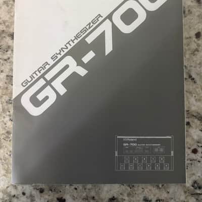 Roland GR-700 guitar synthesizer owners manual synth 80s