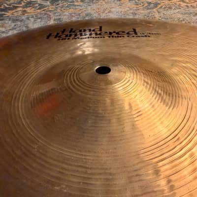 Earlier ULTRA DARK Sabian HH MEDIUM THIN Crash 18” Hand Hammered 1464 g CLEAN! Amazing image 5