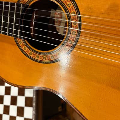 Guillermo Del Pilar Classical Guitar 1986 - Natural w/ Non-original hardcase image 13