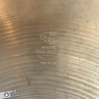 Avedis Zildjian 16" Vintage Crash 1960s Stamp – very good, 1700g, no cracks or keyhole image 3