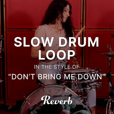 Don't Bring Me Down-Style Slowed Drum Loop image 1