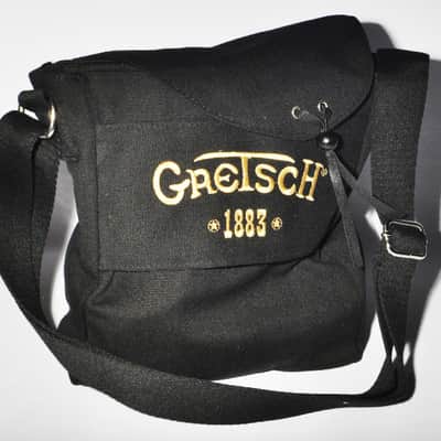 Gretsch Canvas Shoulder Strap Utility Bag 1883 Logo Lmt Edition image 1