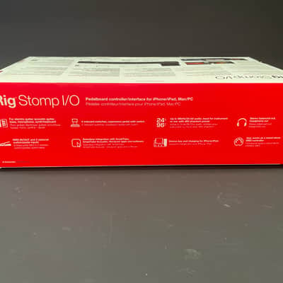 IK Multimedia iRig Stomp I/O Pedalboard Audio Interface w/ Original Box & Carry Bag image 16