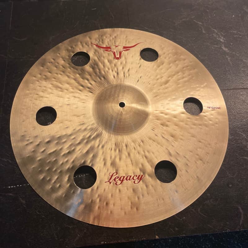 WILD BULL Legacy Series Hand Forged & Hammered 19" OZONE Crash Cymbal image 1