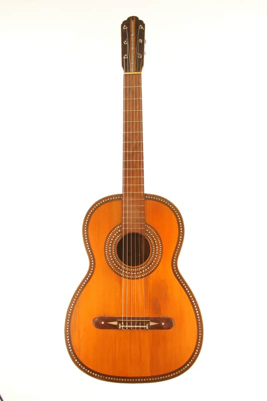 Jose Serratosa historical Spanish guitar ~1890 - what a beautiful and rare instrument! + Video! image 1