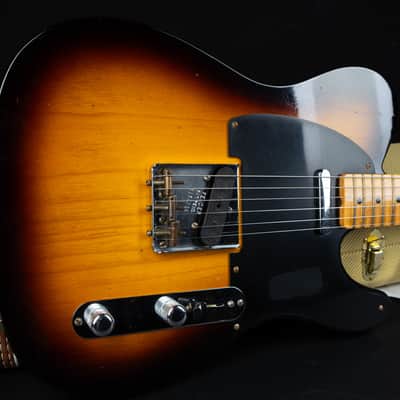 Fender 1951 Custom Shop Nocaster Journeyman Relic 3,16 Kg! - Sunburst Bild 20