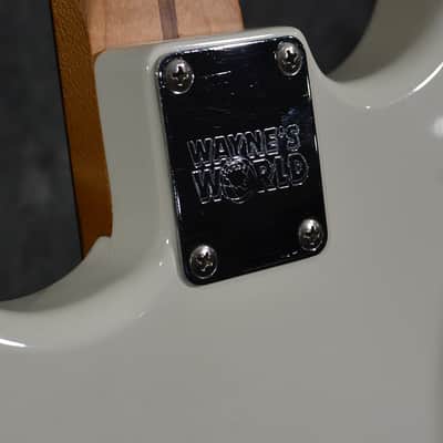 Squier Waynes World Limited Edition Fender Japan Stratocaster Vintage 1992 Olympic White w FAST Same Day Shipping image 5