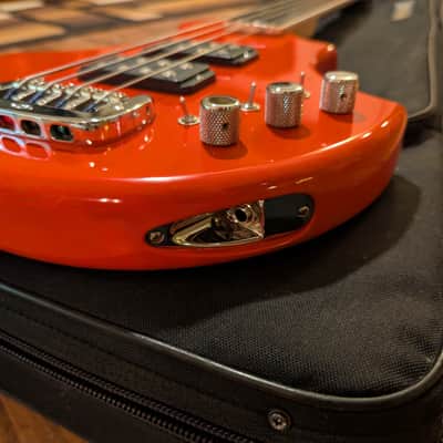 G&L USA Custom Order 4 String Fretless Bass Guitar One Off 2000s 8.12Lbs Fullerton Red image 6